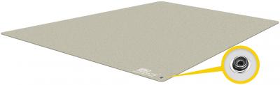 Electrostatic Dissipative Chair Floor Mat Stone ED Silk Gray 1.22 x 1.5 m x 2 mm Antistatic ESD Rubber Floor Covering